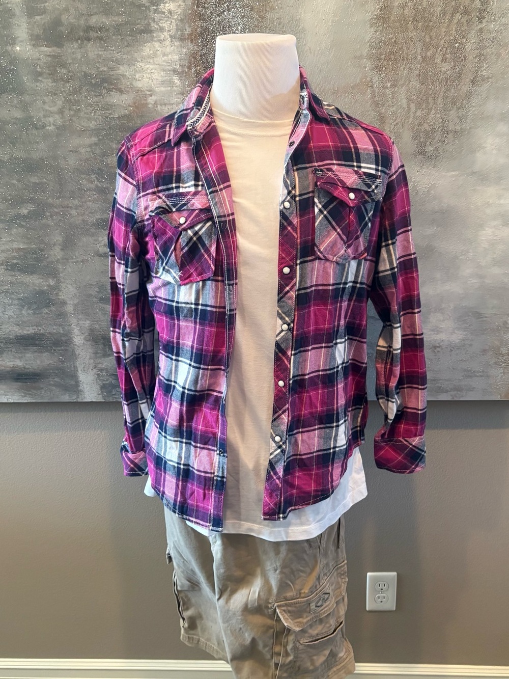 Men’s BKE Plaid Shirt